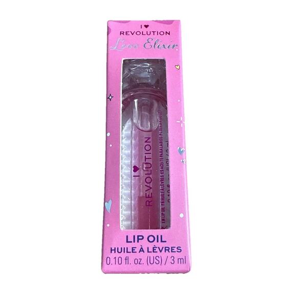 I Love Revolution Love Elixir Lip Oil In Love Pomegranate - Picture 1 of 4